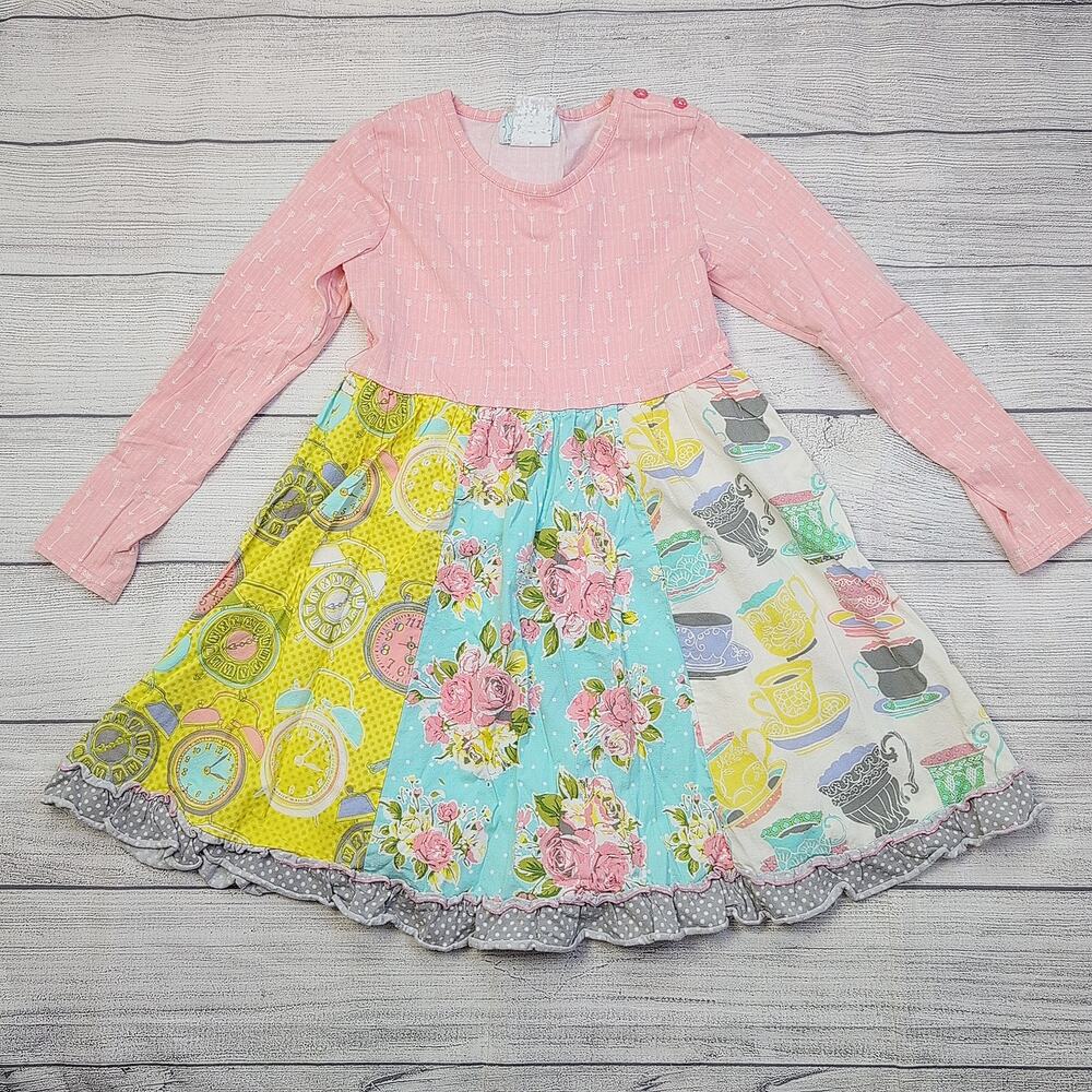 7/8 Serendipity Paneled Skirt Dress